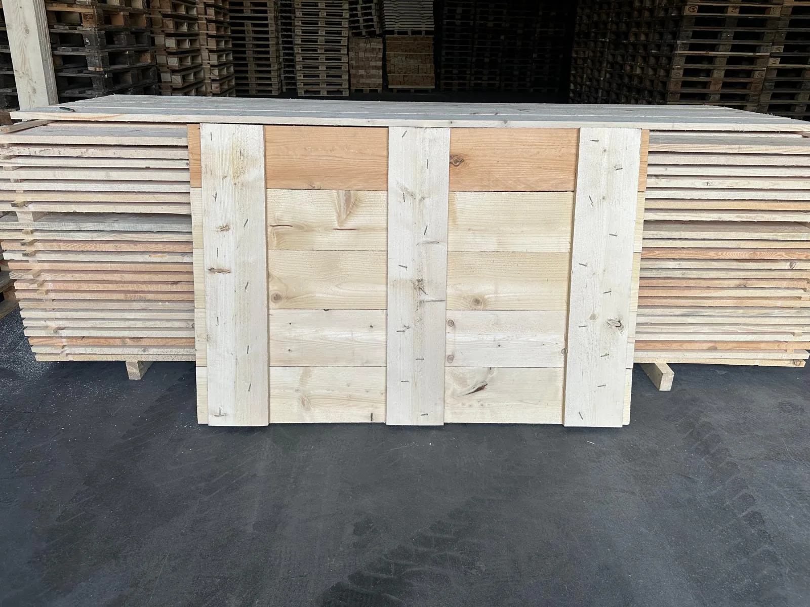 Baustellentreppe frontal