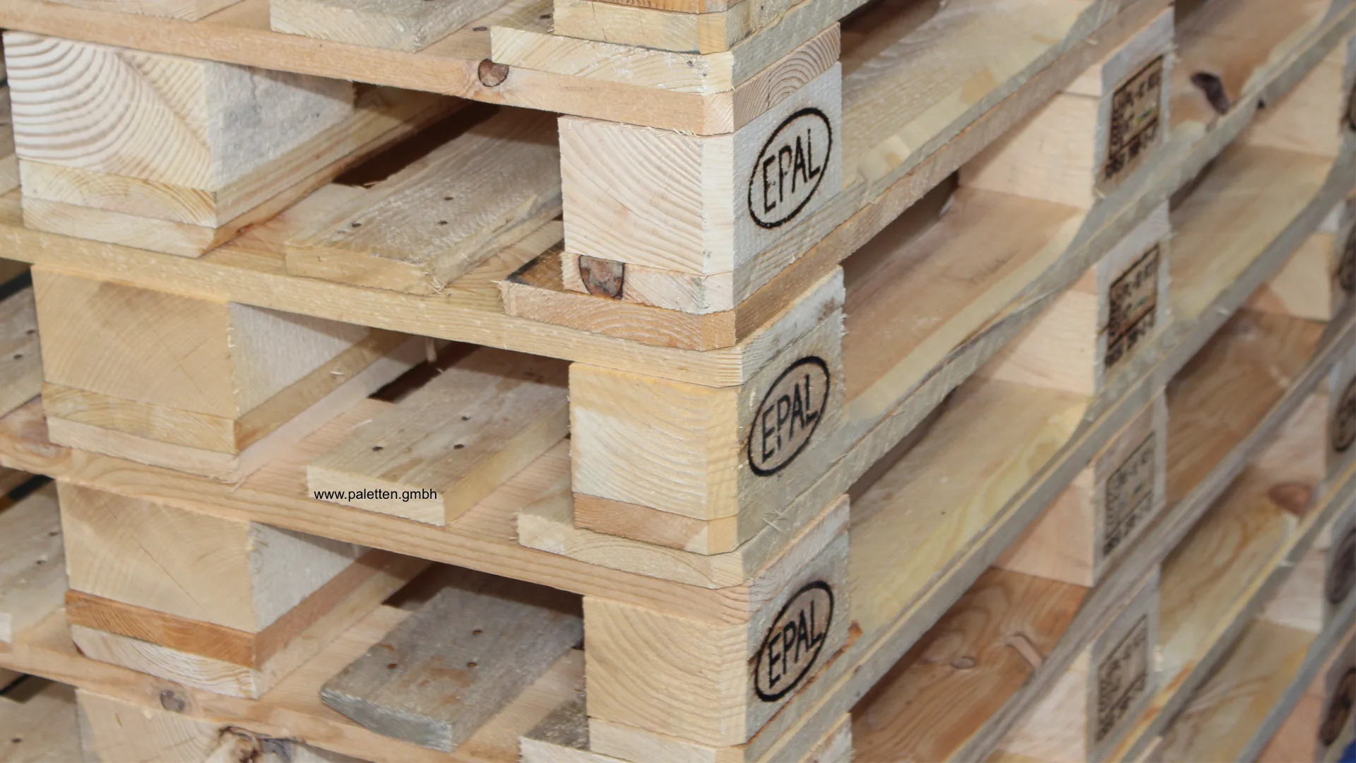 Europalette EPAL Stempel Nahaufnahme
