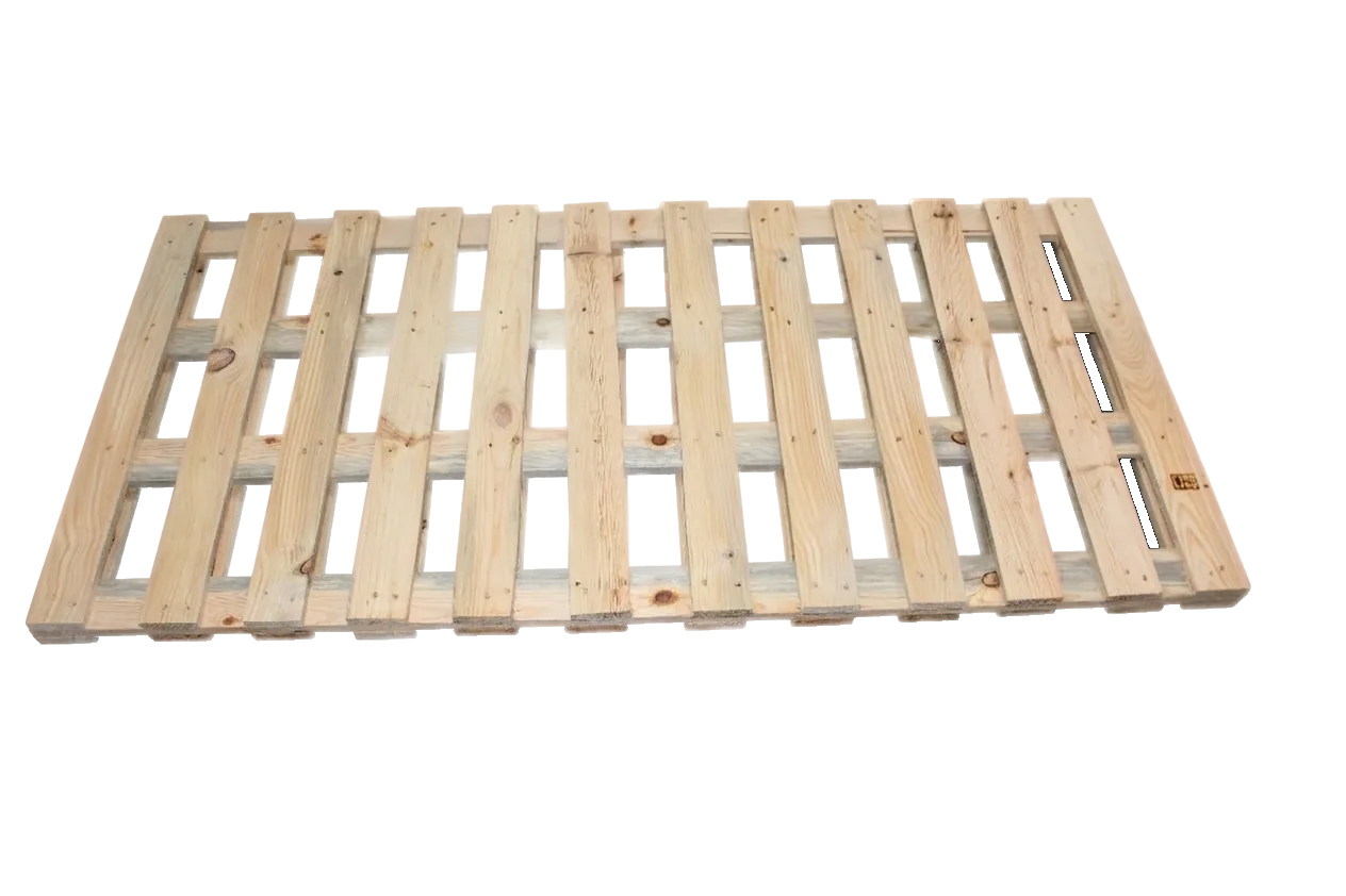 Palettendeckel gestapelt